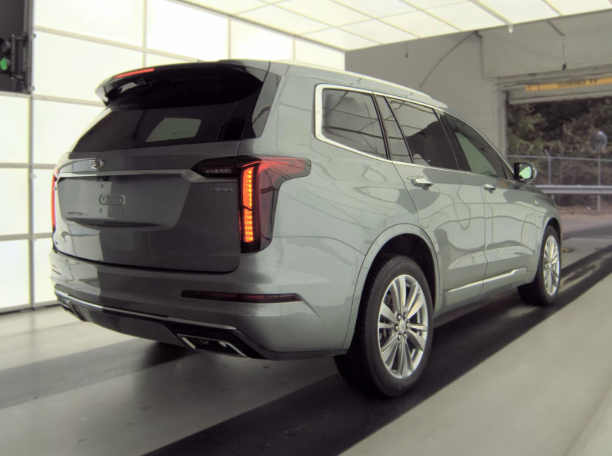 Used 2023 Silver Cadillac Premium Luxury image 2