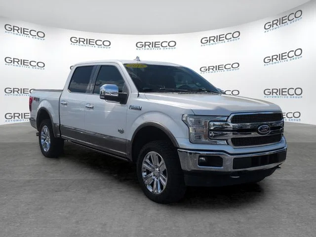 Used 2018 White Ford King Ranch image 1