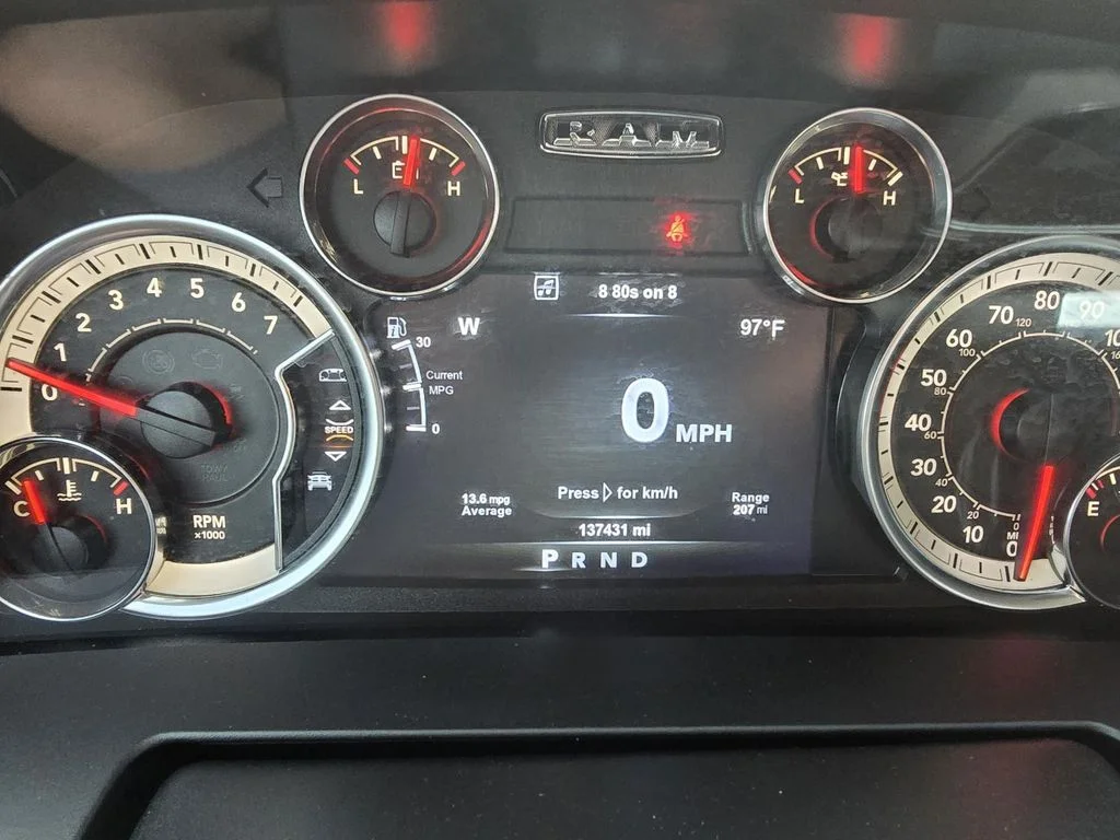 Used 2017 Blue Streak Pearlcoat Ram Laramie image 14