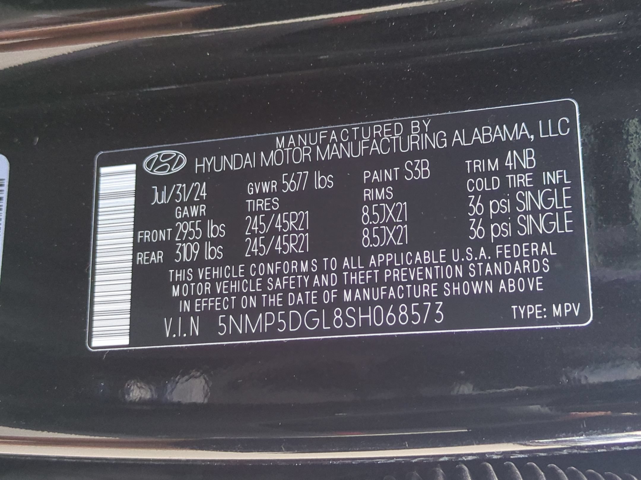 Used 2025 Phantom Black Hyundai Calligraphy image 36