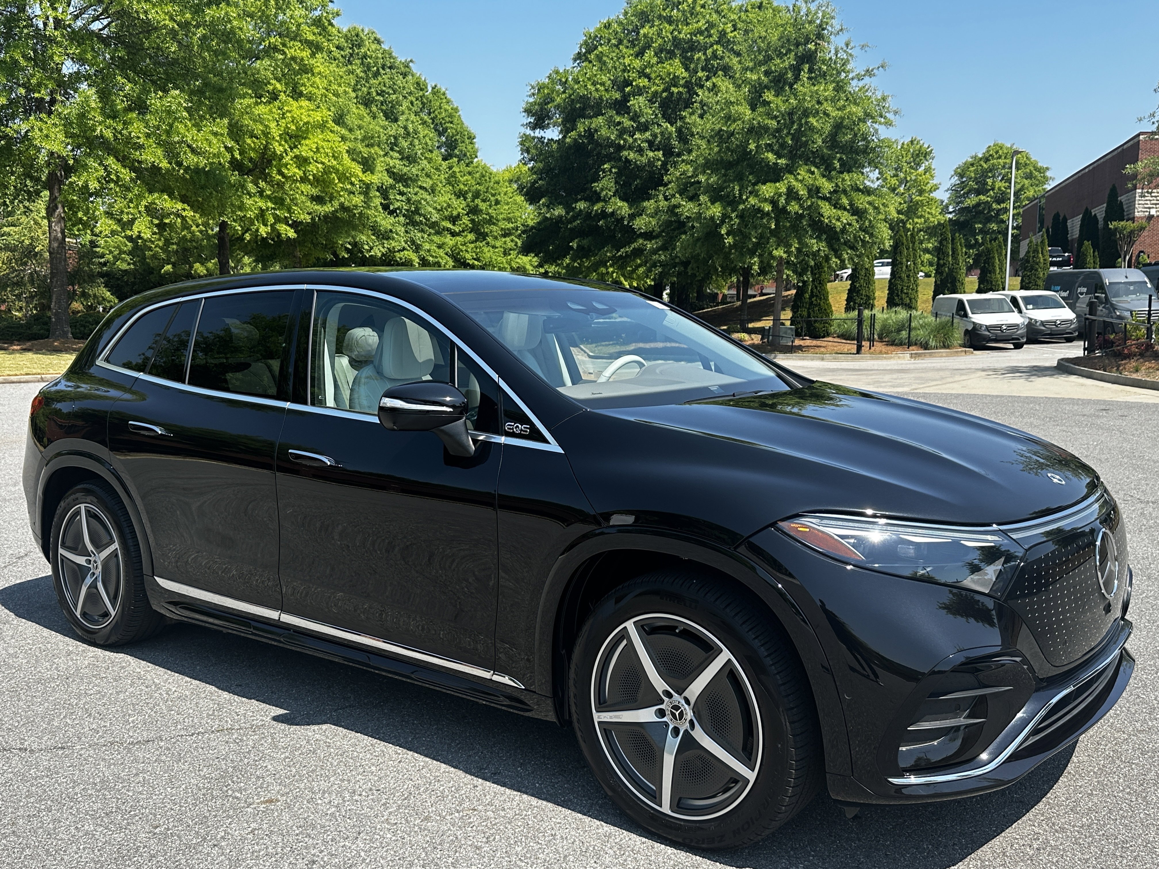 Certified 2023 Mercedes-Benz EQS SUV Base with VIN 4JGDM4EBXPA014351 for sale in Alpharetta, GA