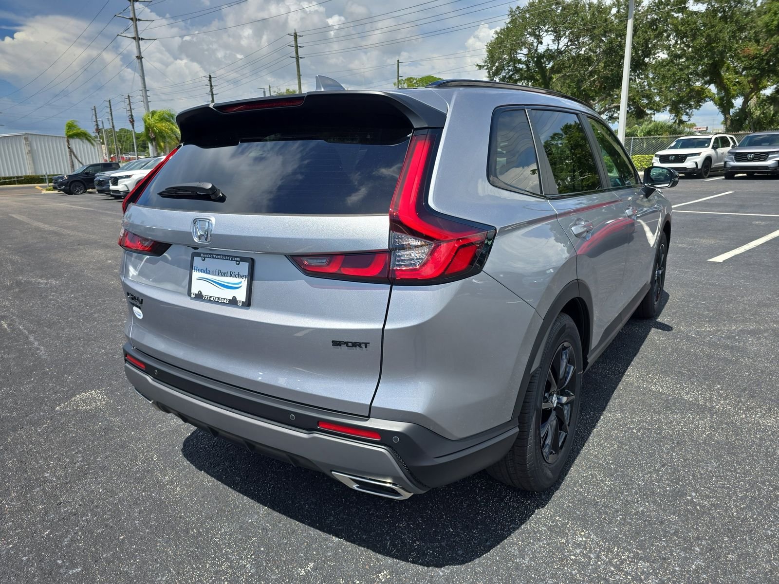 New 2026 Solar Silver Metallic Honda Sport-L image 4