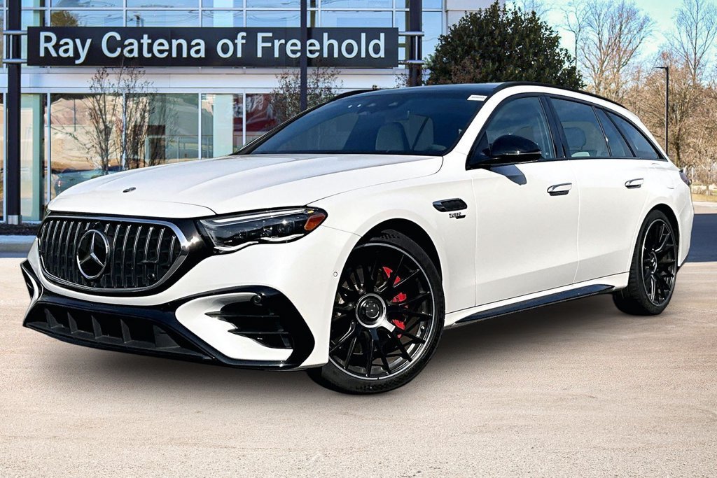 New 2026 MANUFAKTUR Moonlight White Metallic Mercedes-Benz E 53 AMG® image 1