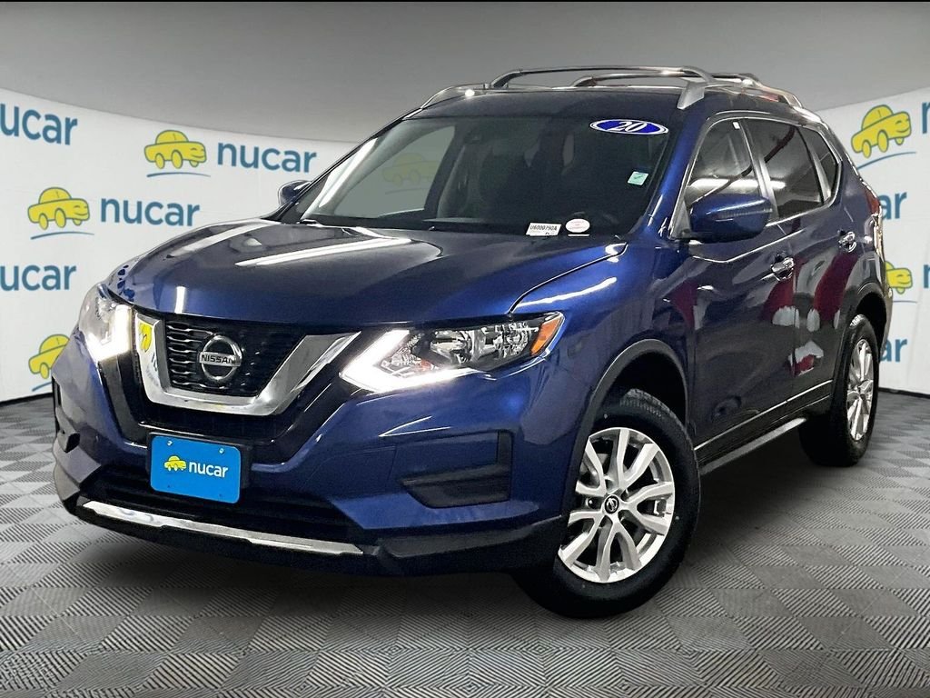 Used 2020 Blue Nissan SV image 3