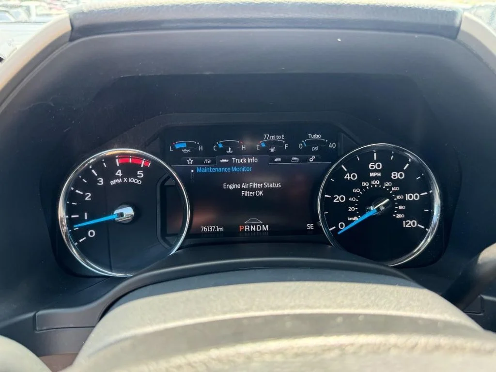 Used 2022 Antimatter Blue Metallic Ford  image 23