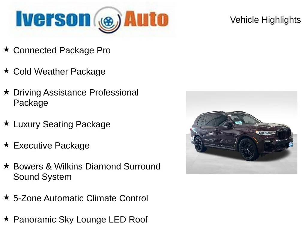 Used 2021 Red BMW M50i image 2