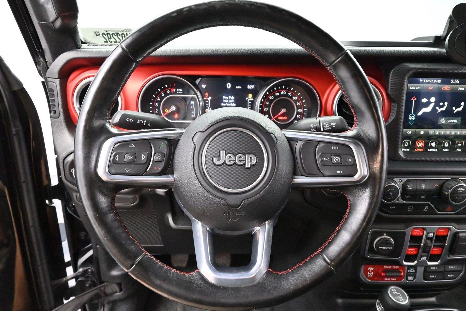 Used 2020 Black Clearcoat Jeep Rubicon image 15