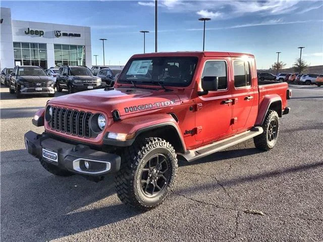New 2025 Firecracker Red Clear-Coat  Paint Jeep HIGH TIDE 4X4 image 1