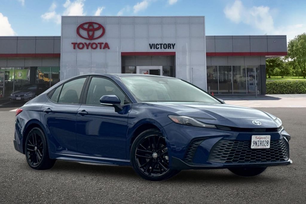 Used 2025 Blue Toyota SE image 2