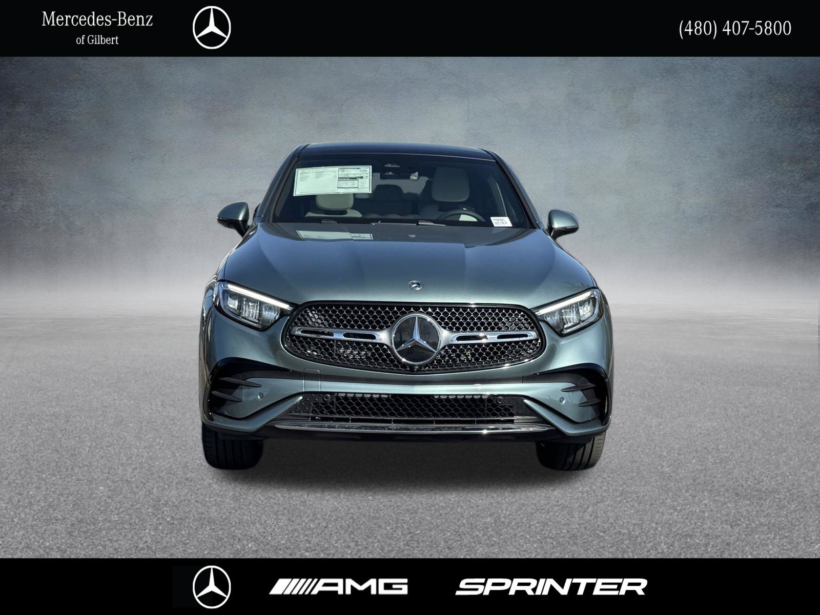 New 2026 Verde Silver Metallic Mercedes-Benz GLC 300 Coupe image 2