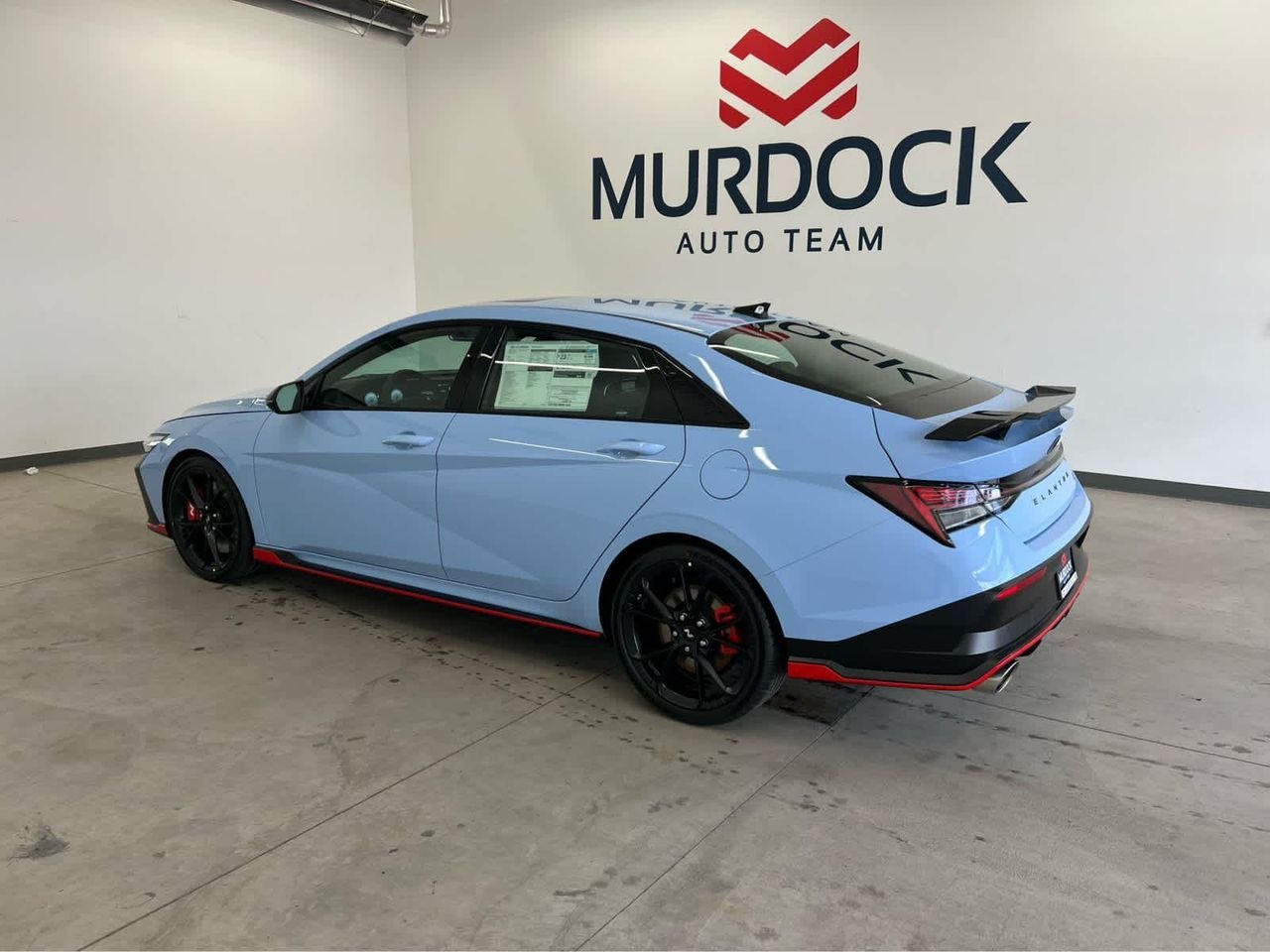 New 2026 Performance Blue Hyundai Sedan image 2