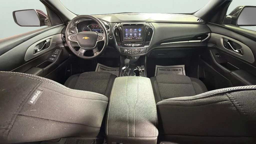 Used 2022 Black Cherry Metallic Chevrolet LT Cloth image 33
