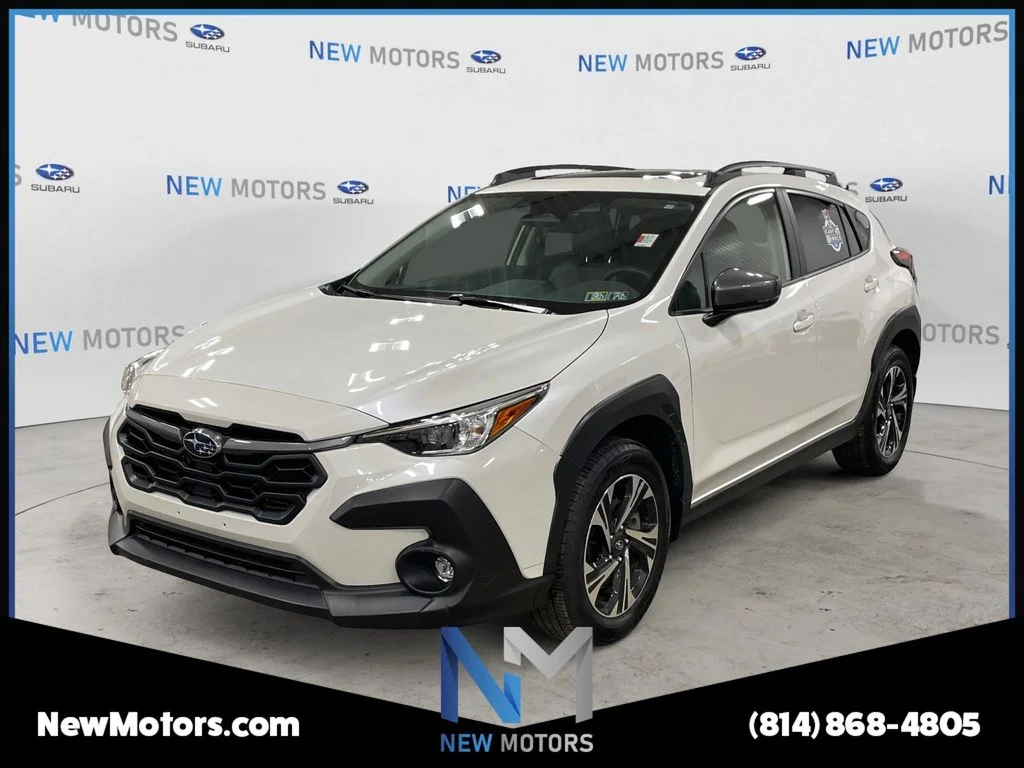 Used 2024 Crystal White Pearl Subaru Premium image 1