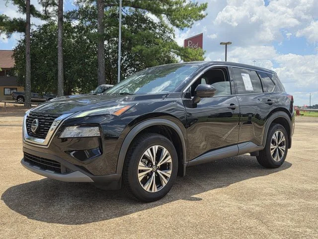 Used 2021 Super Black Nissan SV image 7