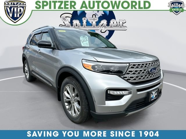 Silver 2023 Ford Explorer SUV / Crossover All-Wheel Drive Automatic