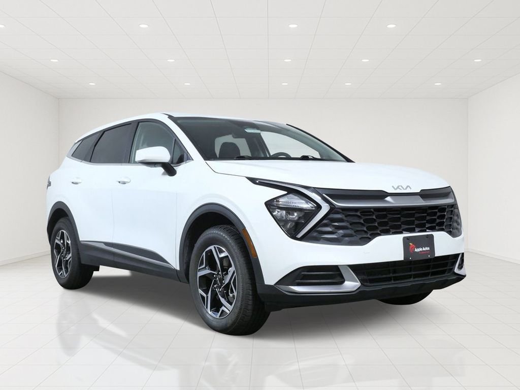 Used 2023 White Kia LX image 1