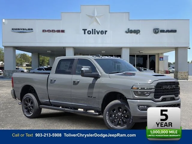 New 2026 Ceramic Gray Clear-Coat Exterior Paint RAM Laramie image 1