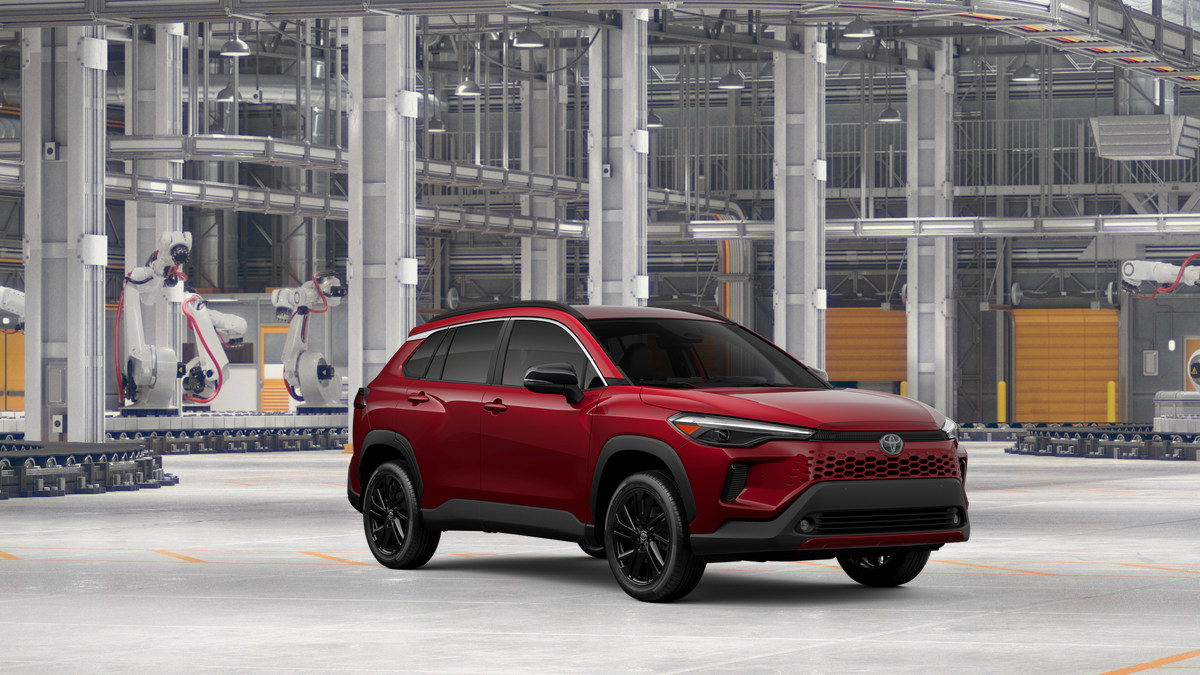 New 2026 Soul Red Crystal Toyota Hybrid XSE image 15