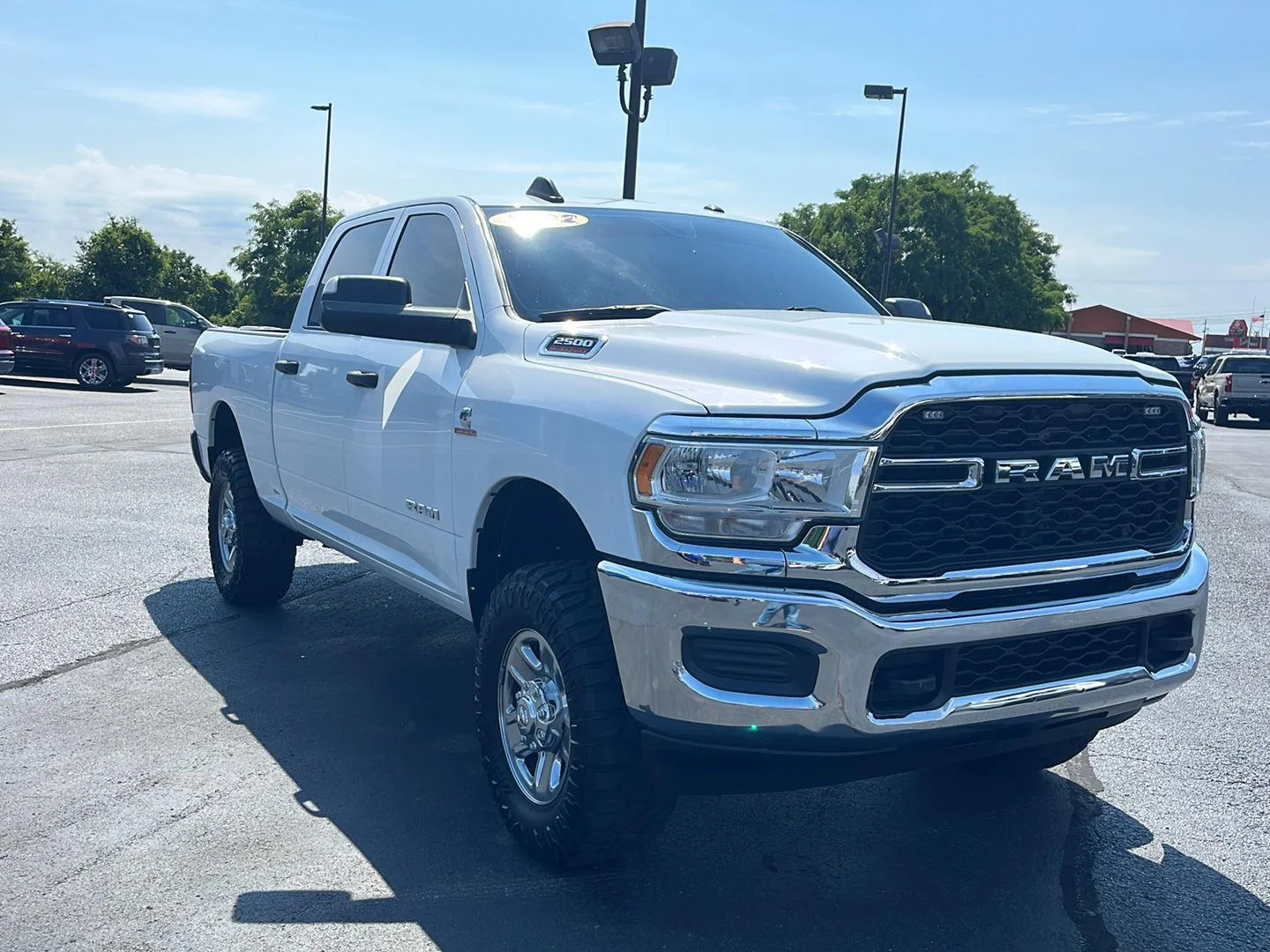 Used 2022 Bright White Clearcoat Ram Tradesman image 8