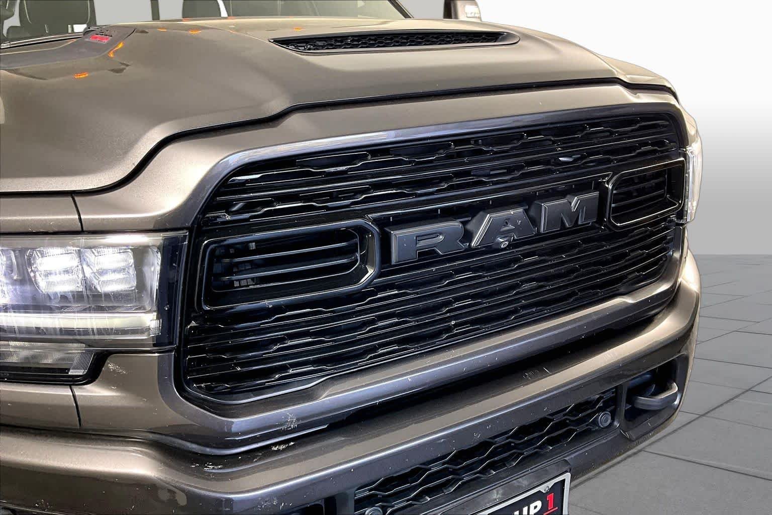 Used 2023 Granite Crystal Metallic Clearcoat Ram Limited image 27