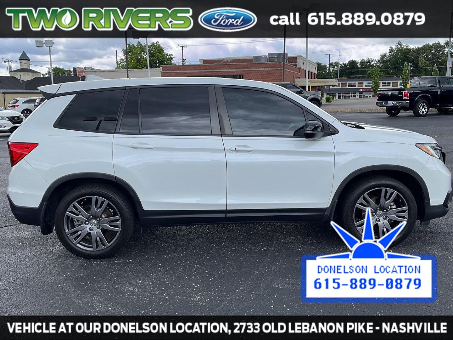 Used 2021 Platinum White Pearl Honda EX-L image 9