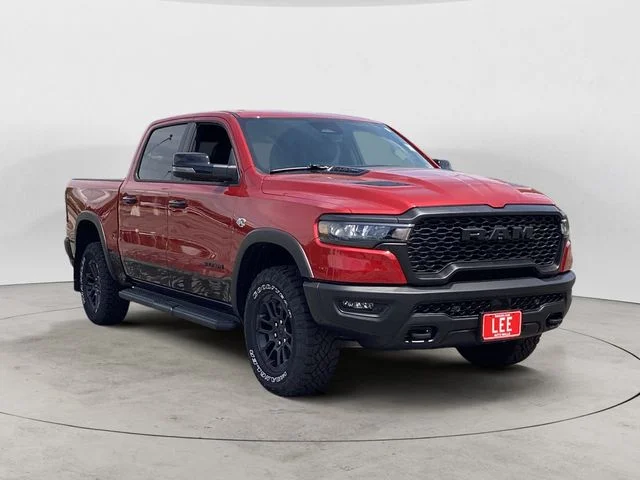 New 2026 Molten Red Ram REBEL CREW CAB 4X4 5