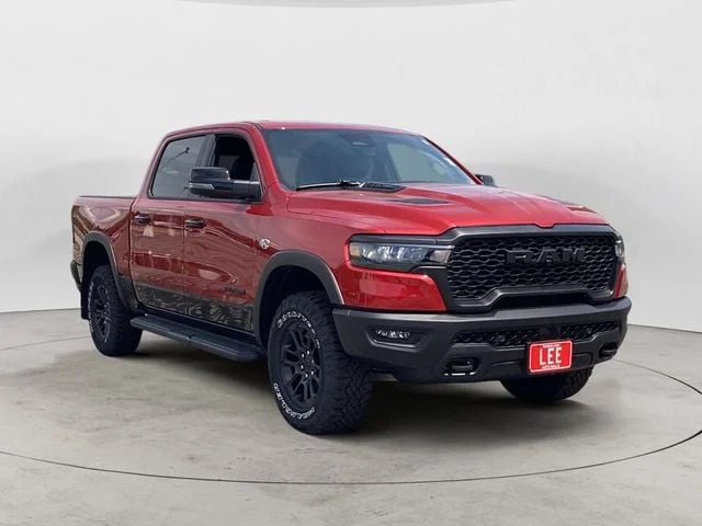 New 2026 Molten Red Ram REBEL CREW CAB 4X4 5