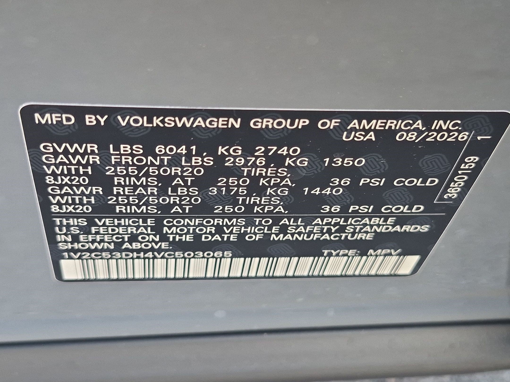 New 2027 Pure Gray Volkswagen SEL R-Line image 17