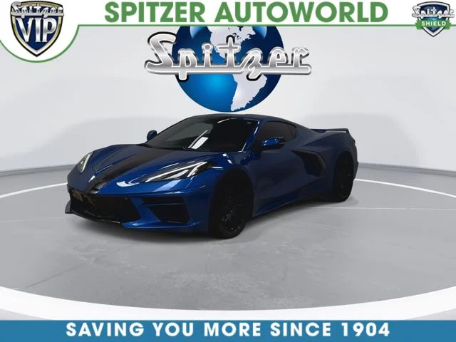 Used 2021 Blue Chevrolet Stingray image 6