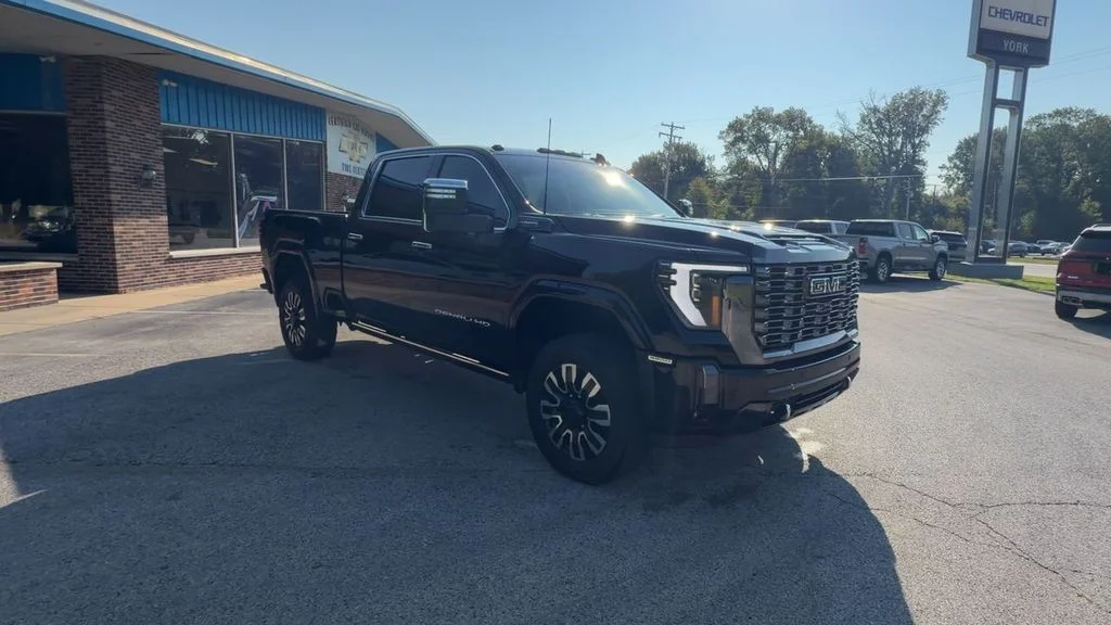 Used 2024 Black GMC Denali Ultimate image 2