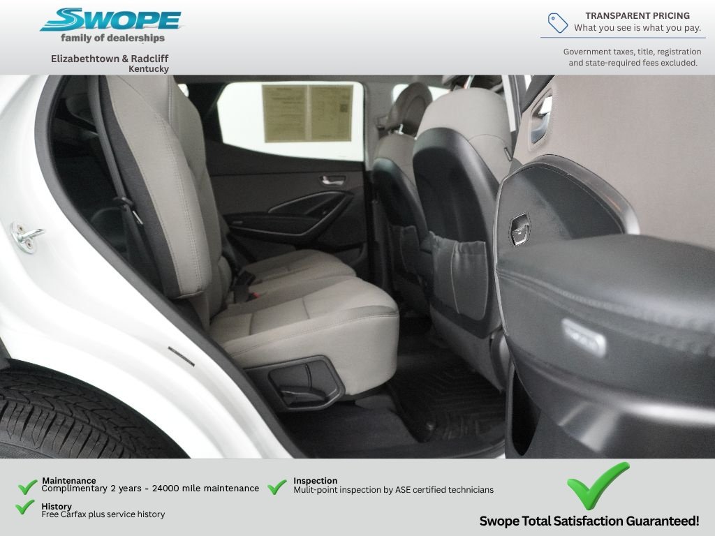 Used 2017 Frost White Pearl Hyundai 2.4L image 9