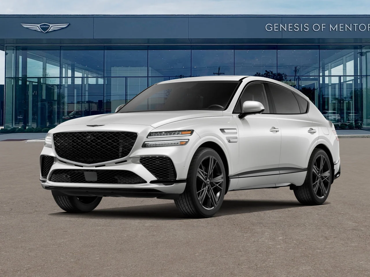 New 2026 Genesis GV80 Coupe 3.5T E-SC Prestige Black AWD Sport 