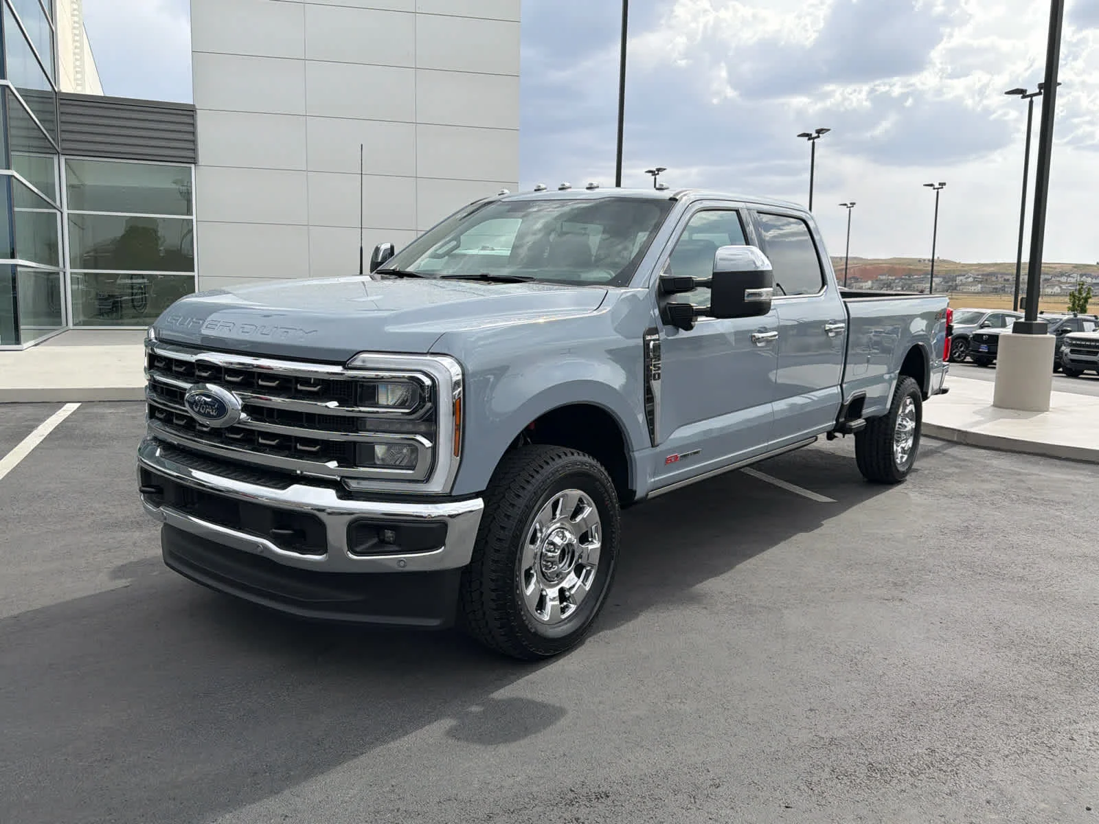 New 2026 Glacier Gray Metallic Tri-Coat Ford F-350® King Ranch® image 2