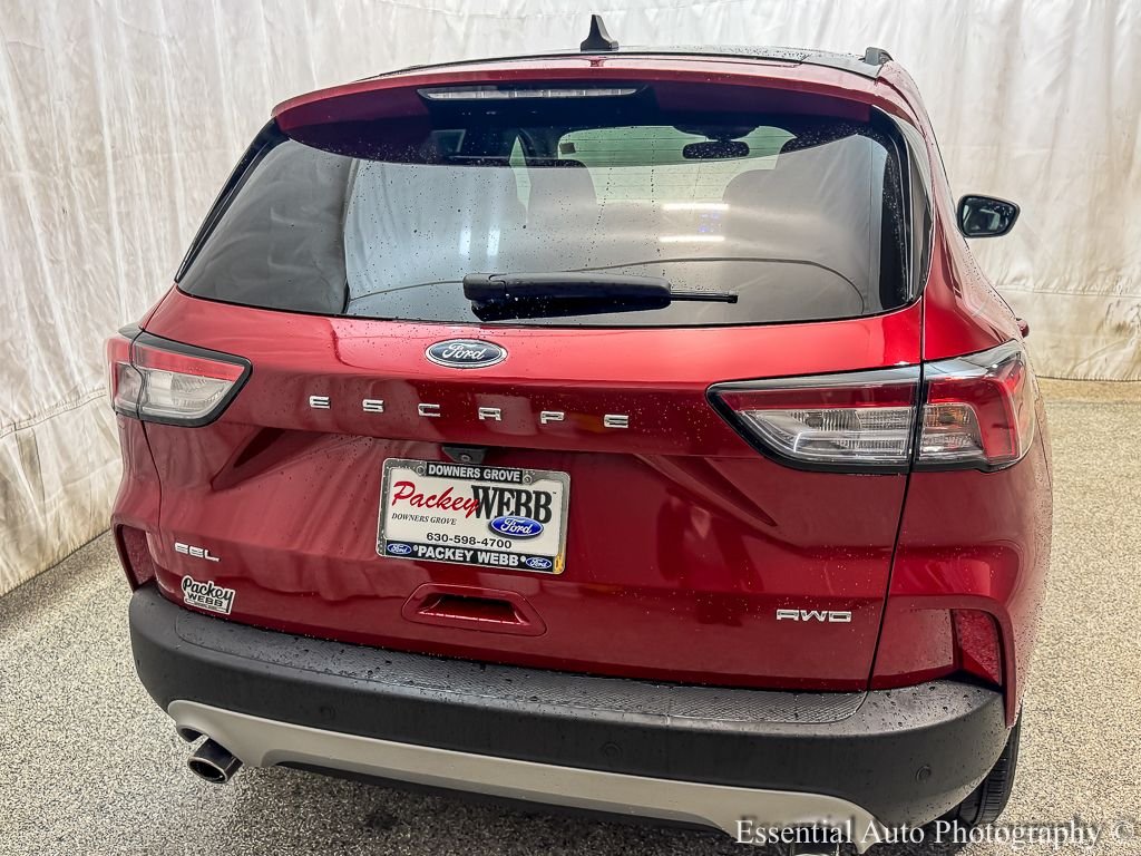 Used 2022 Red Metallic Ford SEL image 6