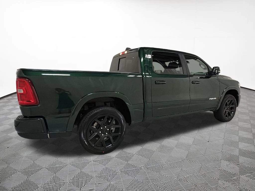 New 2026 Serrano-Green Metallic Exterior Paint RAM Laramie image 9