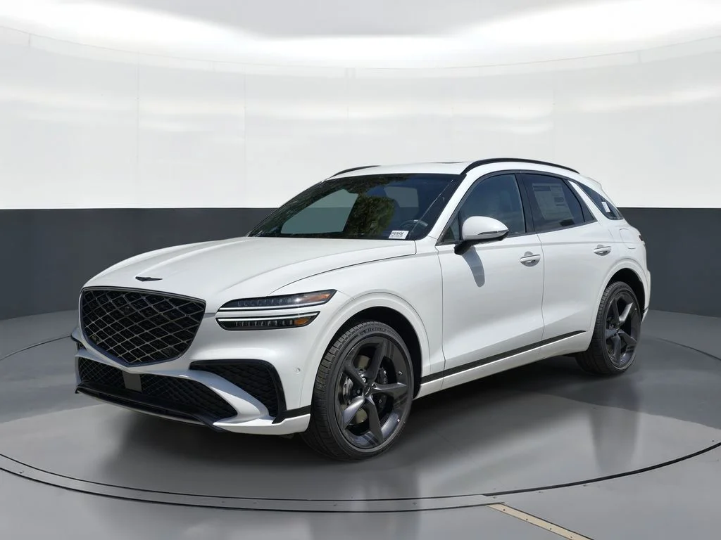 New 2027 White Genesis 3.5T Sport Prestige image 1