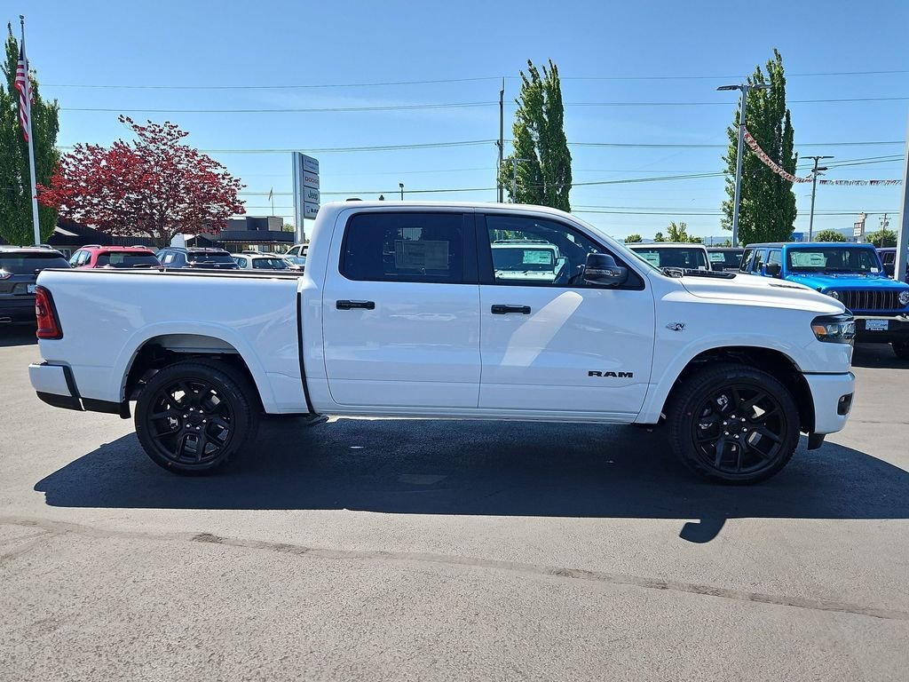 New 2026 Bright White Clear-Coat Exterior Paint RAM Laramie image 7