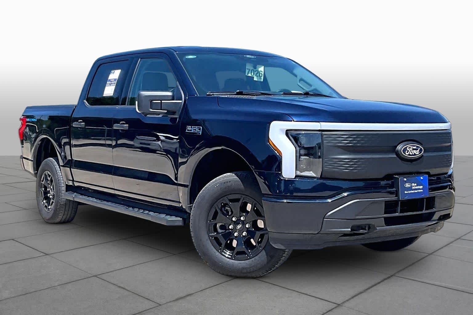 Certified 2025 Ford F-150 Lightning XLT with VIN 1FTVW3LK4SWG05898 for sale in Austin, TX