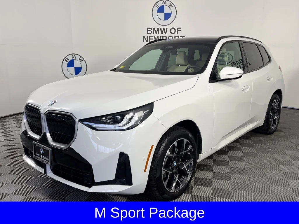 Certified Used 2026 Alpine White BMW 30 xDrive image 3