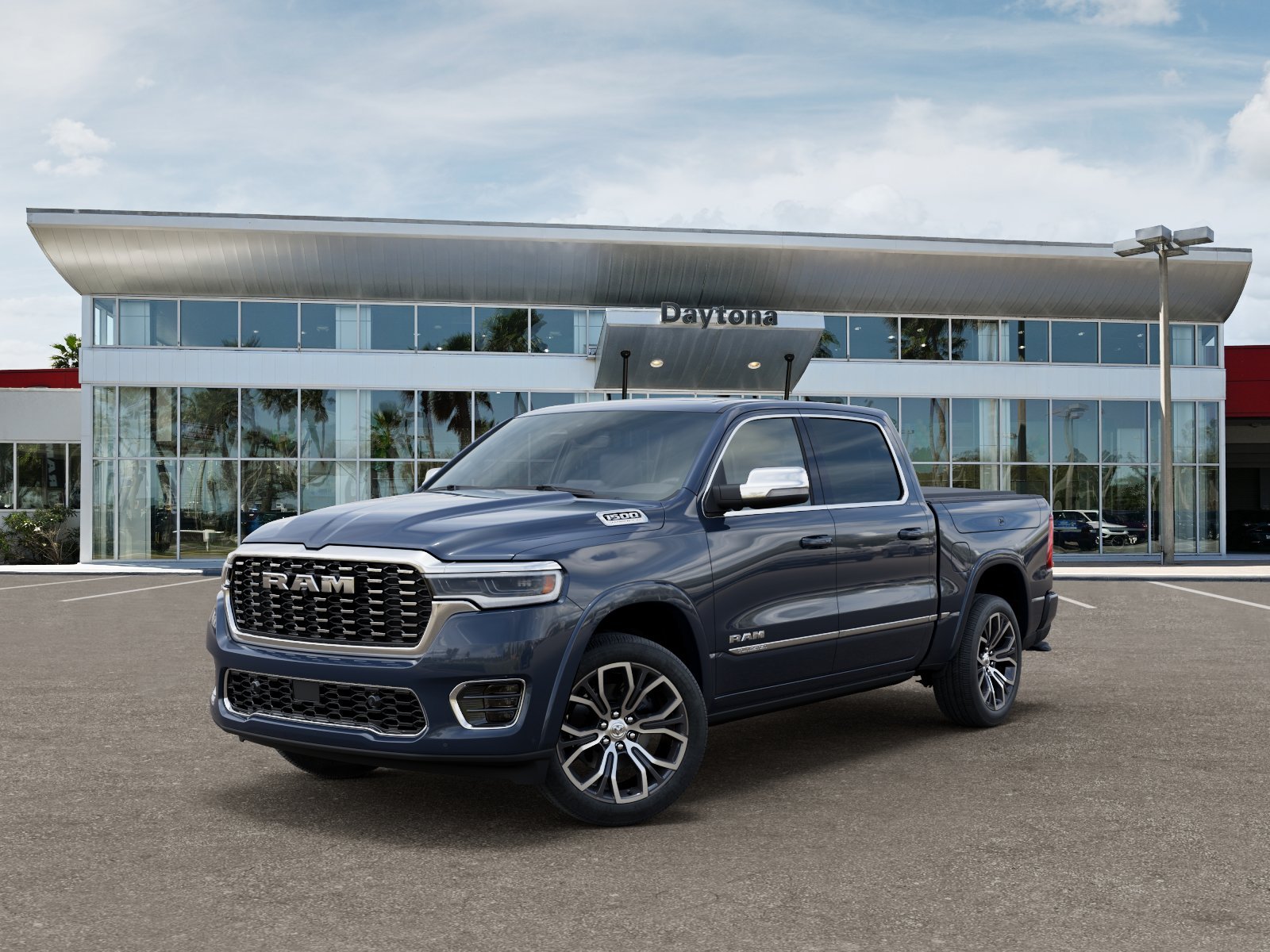 New 2026 Forged Blue Metallic Exterior Paint RAM Tungsten image 1