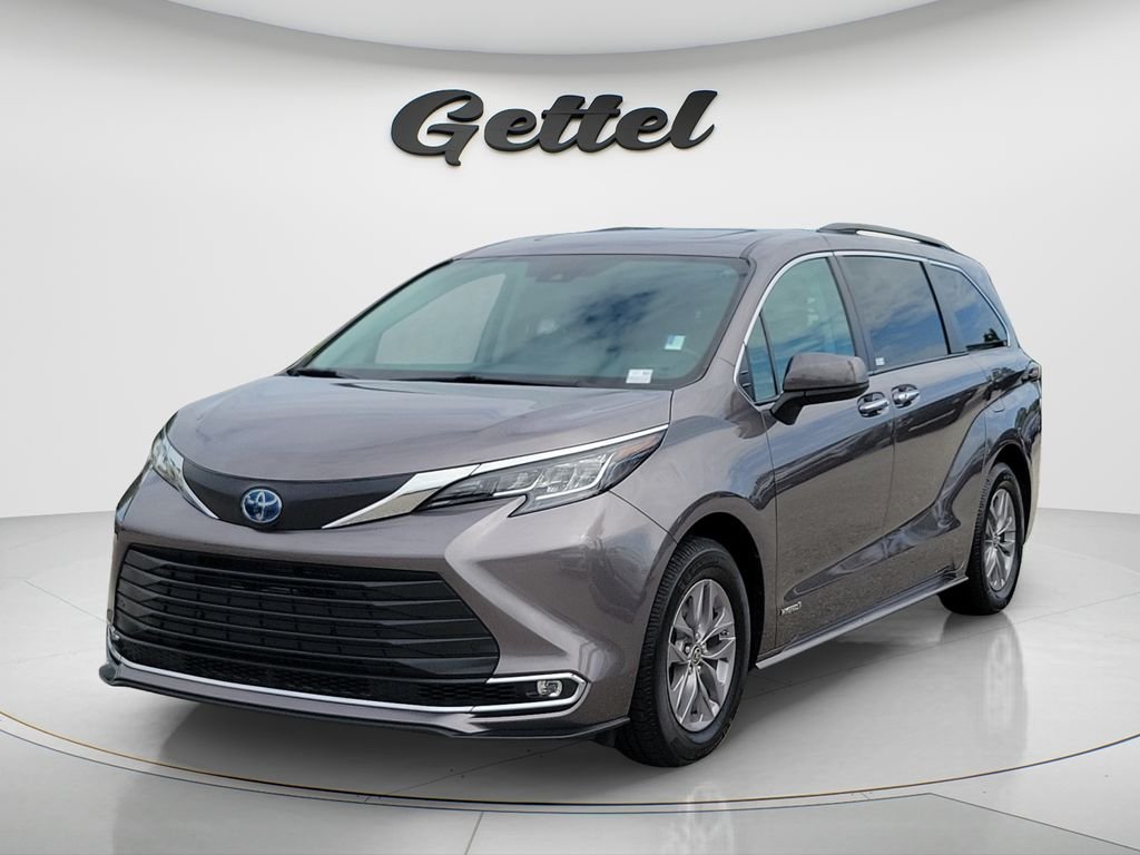 Certified Used 2021 Gray Toyota XLE image 1
