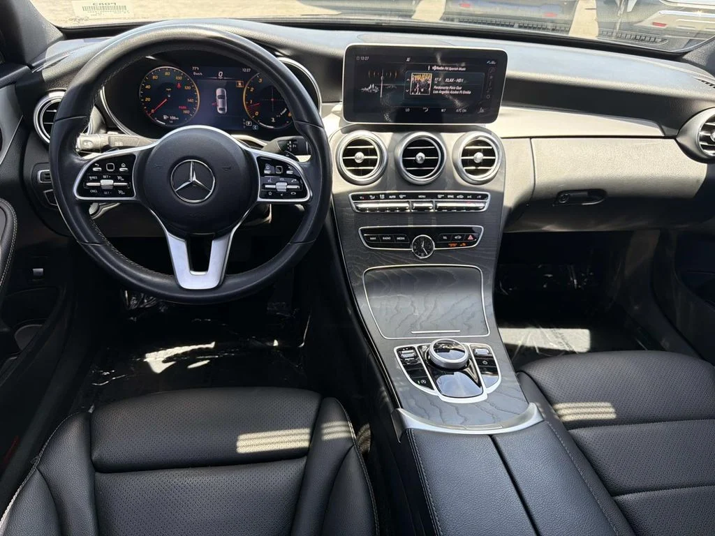 Used 2021 BLACK Mercedes-Benz C300 image 8