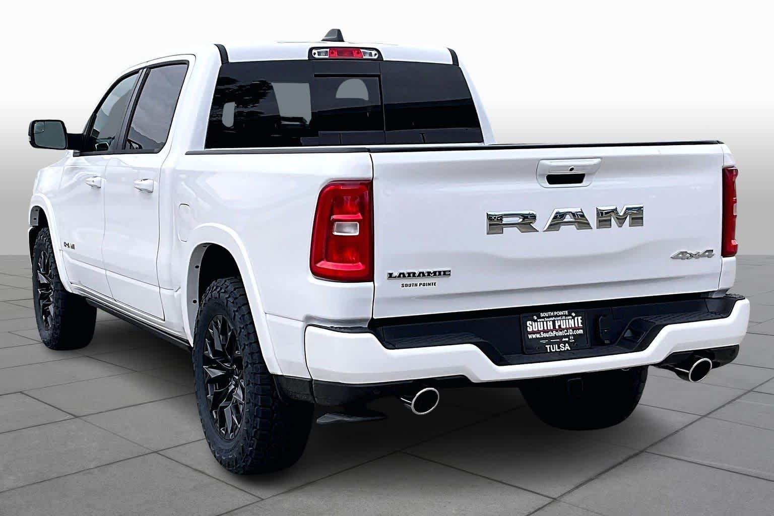 New 2026 Bright White Clear-Coat Exterior Paint RAM Laramie image 12