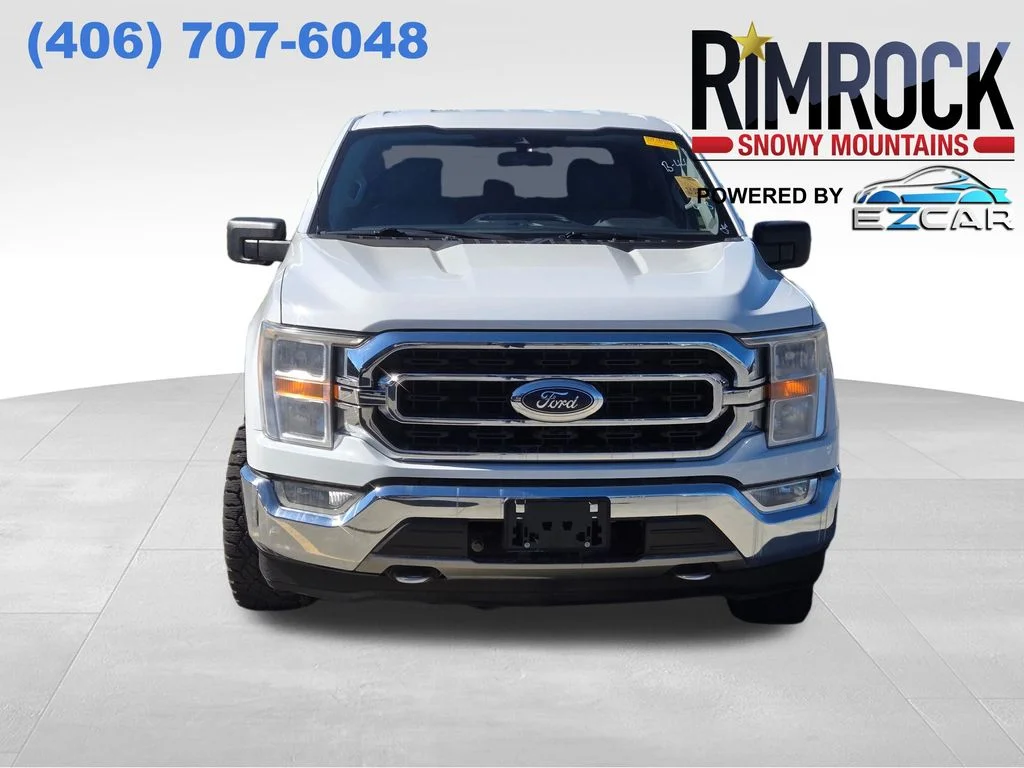 Used 2021 White Ford XLT image 1