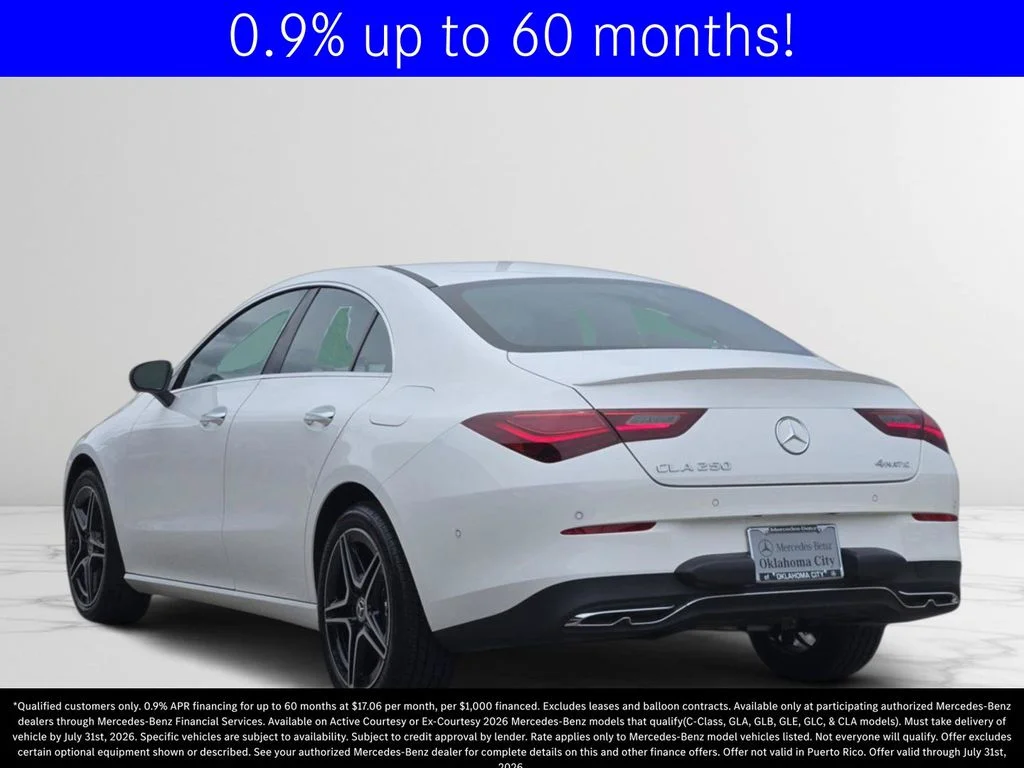 Certified Used 2026 Polar White Mercedes-Benz CLA 250 image 4