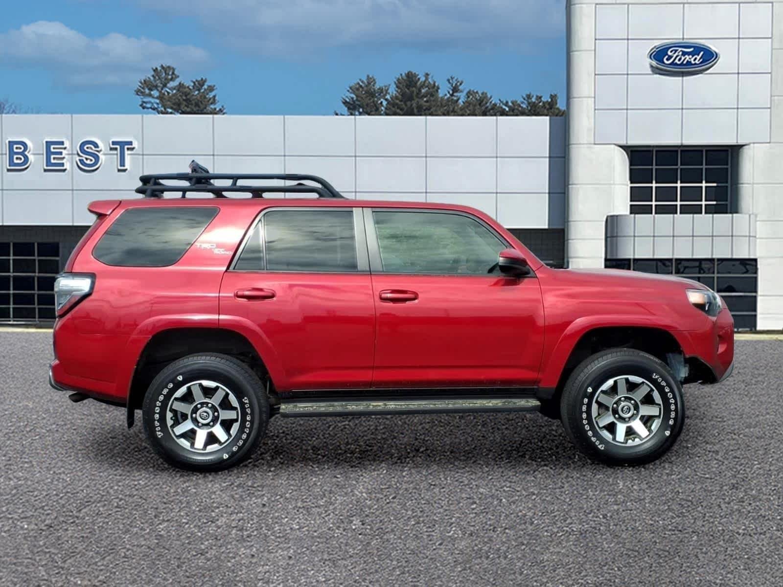 Used 2022 Barcelona Red Metallic Toyota TRD Off Road image 8
