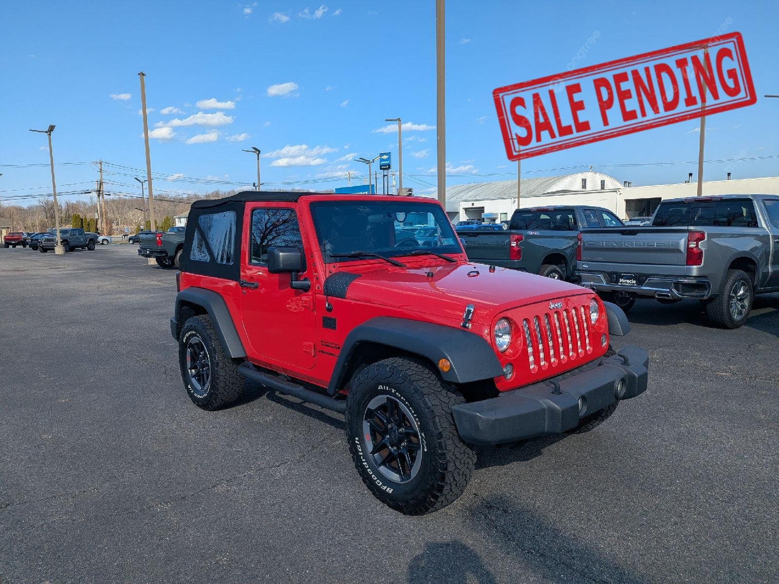 2015 Jeep Wrangler Sport