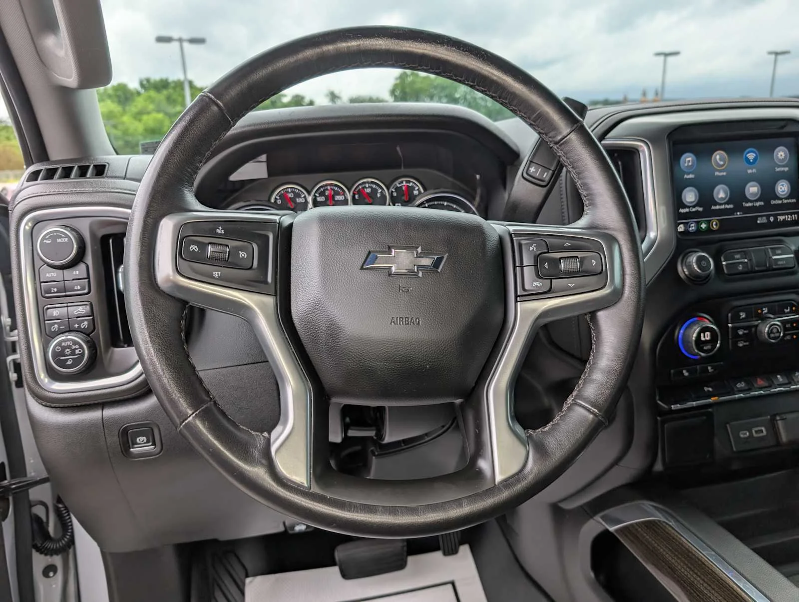 Used 2022 Silver Ice Metallic Chevrolet LT Trail Boss image 32
