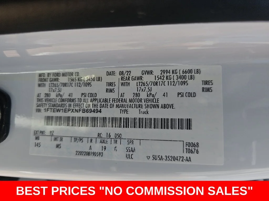 Used 2022 White Ford XLT image 41