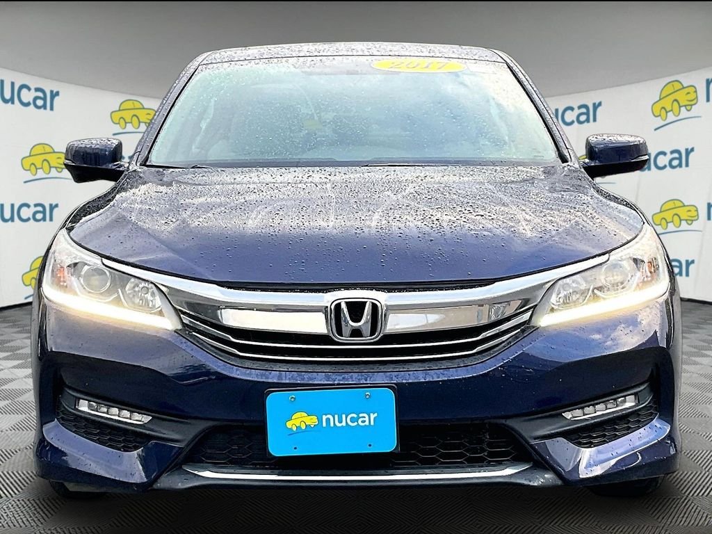 Used 2017 Obsidian Blue Pearl Honda EX image 2